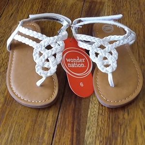 Wondernation toddler sandals